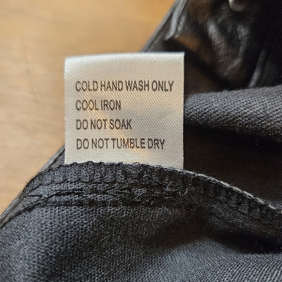 NWT Princess Polly Macey Faux Leather Pants Black Size 2 - Picture 11 of 13